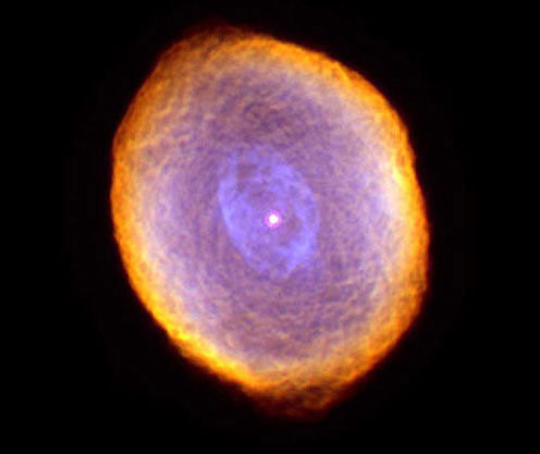 Simulation of the Big Bang (NASA image from Hubble Telescope)