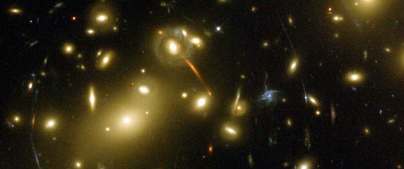 Simulation of Star Death (NASA image from Hubble Telescope)