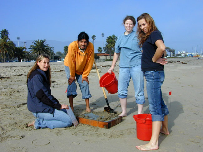 Students in Marine Biology class