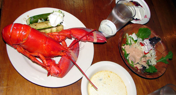 Lobster dinner