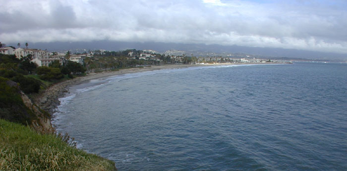 Leadbetter Beach, Santa Barbara, California and Santa Barbara City College