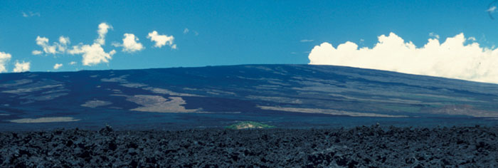 Hawaiian shield volcano