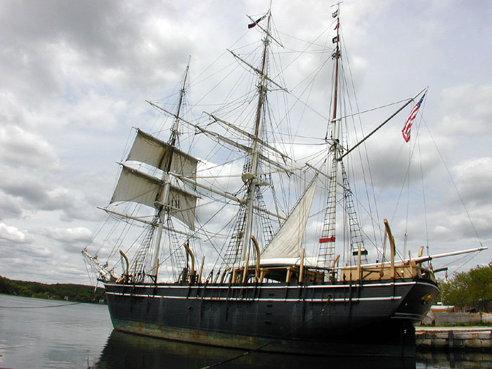The <i>Charles Morgan</i> whaling ship